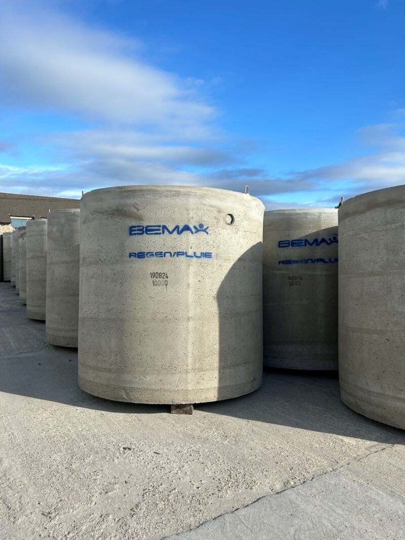 Regenwaterput in beton