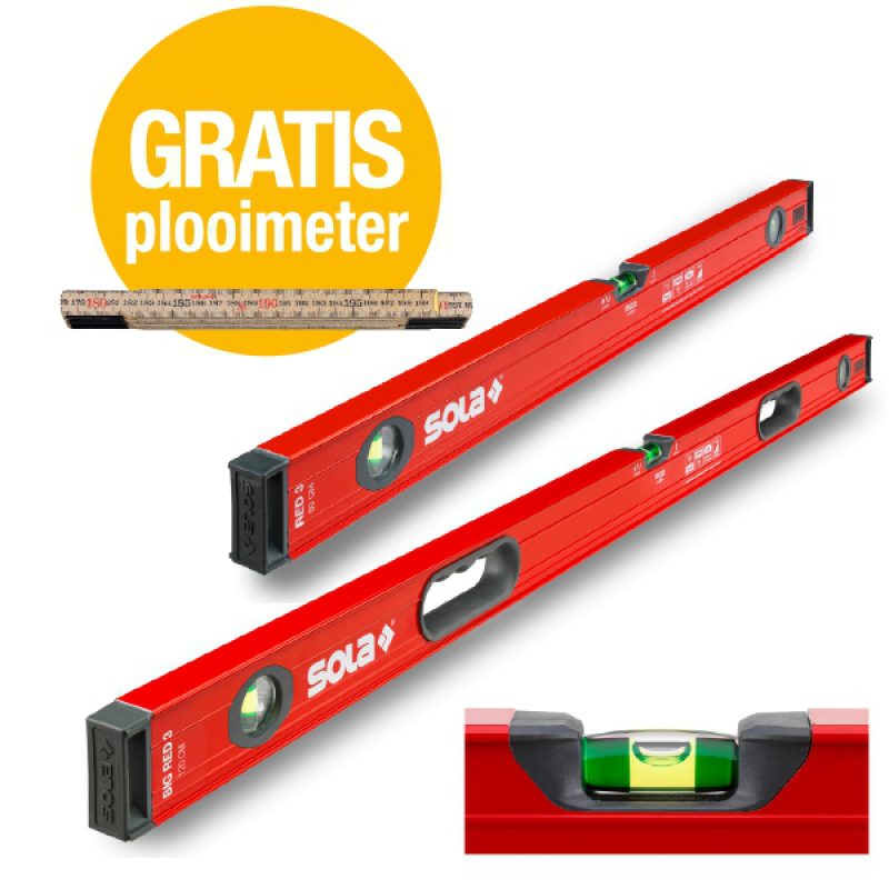 Sola-Waterpas-RED-Big RED-120cm-plooimeter